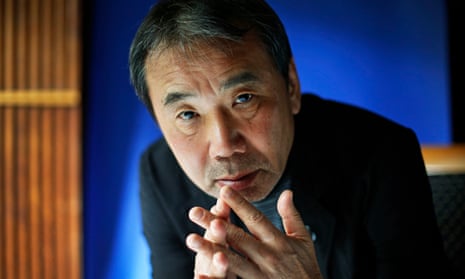 Haruki Murakami at the Edinburgh international books festival in August.