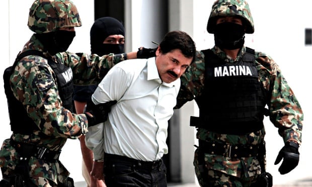 Sinaloa drugs cartel leader Joaquin 'El Chapo' Guzman captured, Mexico City, Mexico - 22 Feb 2014