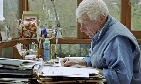 'Writing is an off-shoot of some­thing deeper' … John Berger at home in Paris in 2005.