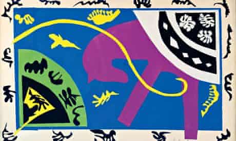 Henri Matisse Drawing With Scissors Henri Matisse The Guardian