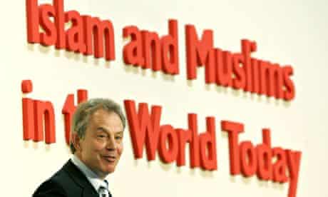 Tony Blair speaks at a conference in London in 2007. 