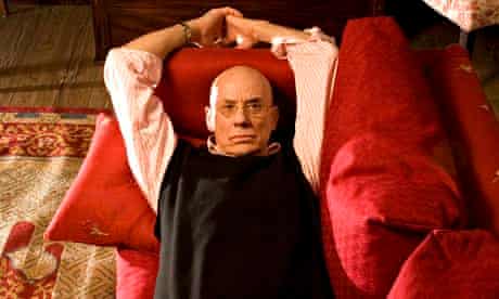 James Ellroy in 2010 in the Library Room at the Pelham Hotel in London