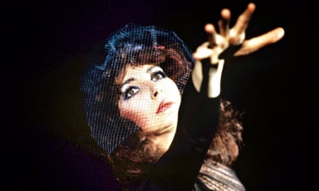 Inhabiting another reality … Kate Bush performing in 1986.