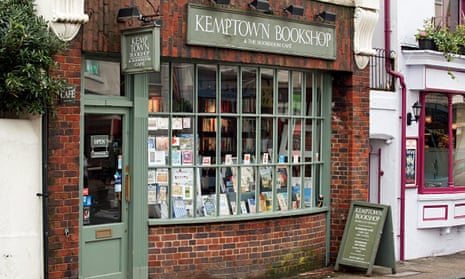 Balancing the books … Kemptown Bookshop in Brighton, which received one of James Patterson's grants.