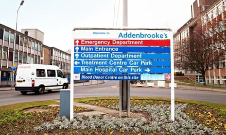 Addenbrookes hospital in Cambridge