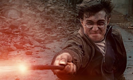 Storytelling magic … Daniel Radcliffe as JK Rowling's Harry Potter, whose series gets the longest en