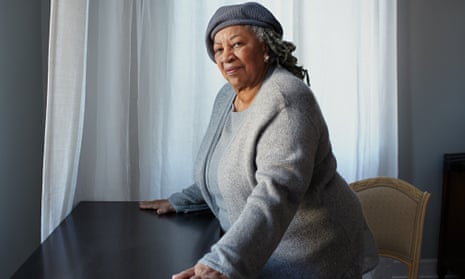 Toni Morrison, in her New York apartment.