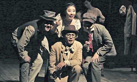 The stage production of A Journey Round James Joyce, which recently toured Chinese cities