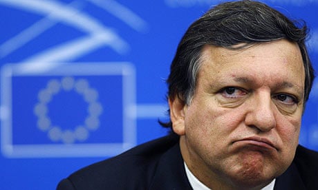 European Commission President Barroso at the European Parliament in Strasbourg