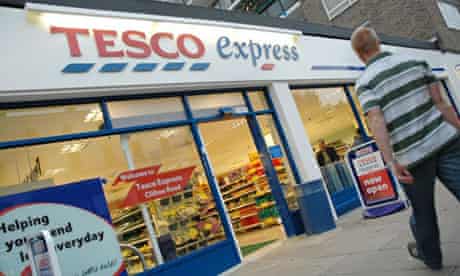 Tesco Express supermarket