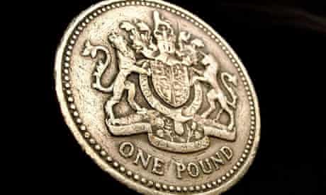 A pound coin