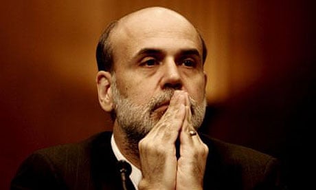Ben Bernanke, hands in prayer