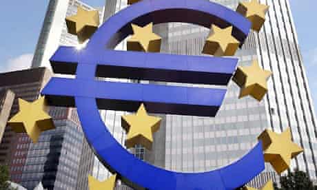 European Central Bank (ECB) headquarters. Photograph: Boris Roessler/EPA