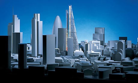 Design for the "Cheesegrater", City of London