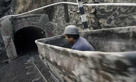 A Chinese coal mine