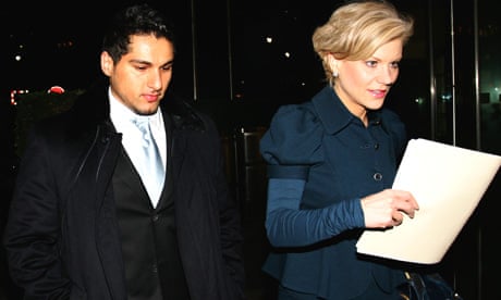 Adviser to Sheikh Zayed Al-Nahyan and Amanda Staveley, chief executive of PCP Gulf Invest - outside Barclays head office