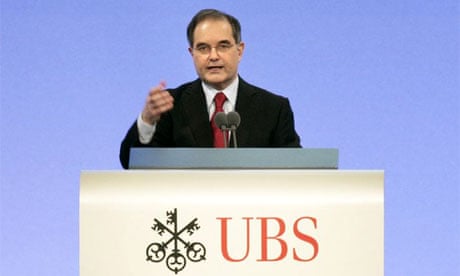 Peter Kurer, the chairman of Swiss bank UBS