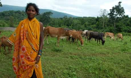 Vedanta Resources: Puroli Maghi, 22, a member of the Kutia Kondh tribe in Dangadahal