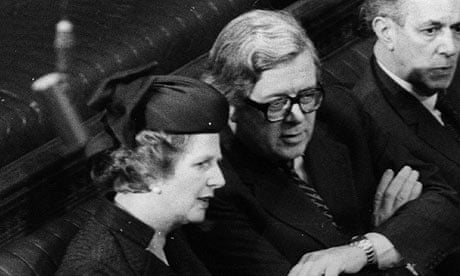 Margaret Thatcher and Geoffrey Howe 1981