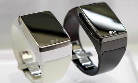LG Touch Watch on display at the Mobile World Congress in Barcelona 16 February 2009