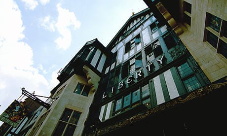 Liberty department store in London