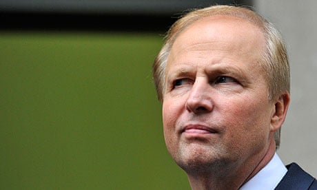 BP Managing Director Bob Dudley poses for the media outside BP's headquarters in London