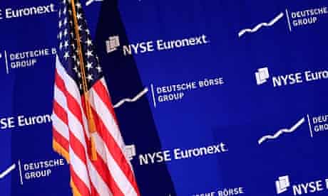 New York Stock Exchange Owner Merges With Deutsche Borse Stock Markets The Guardian