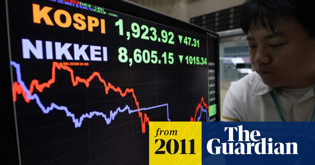 World Stock Markets Slide On Japan Panic Stock Markets The Guardian