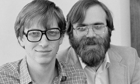 Microsoft Founders Bill Gates and Paul Allen