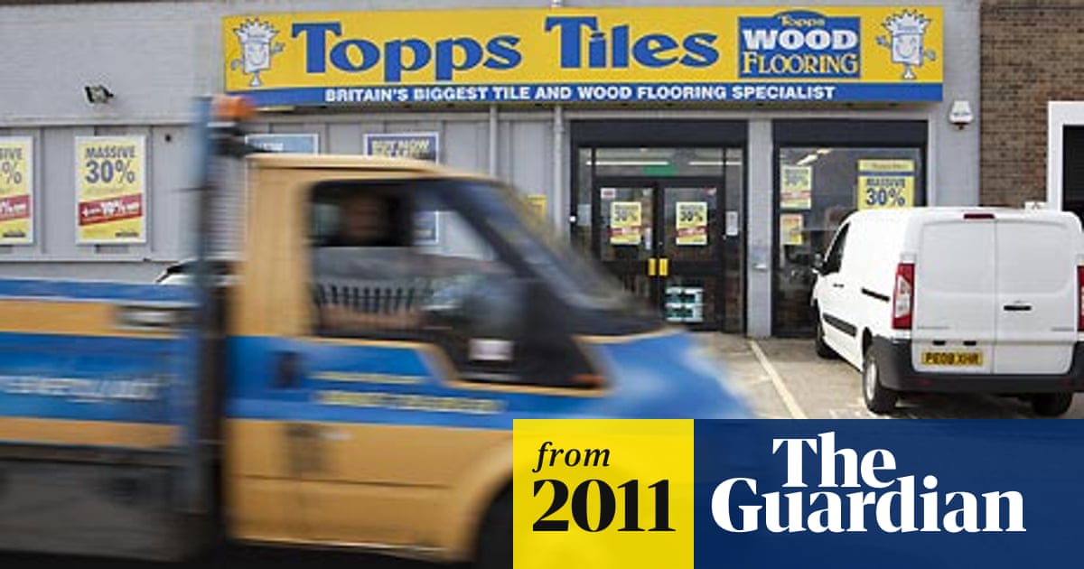 Topps Tiles and Floors 2 Go hammered by recession | Retail industry | The  Guardian