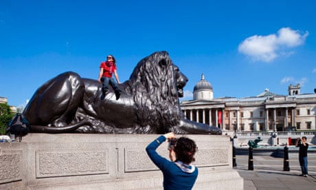 Trafalgar Square lion