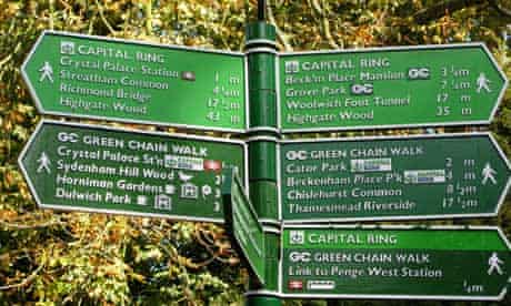 Capital Ring signs
