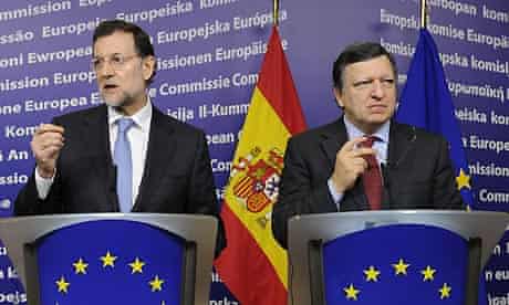 Mariano Rajoy and José Manuel Barroso