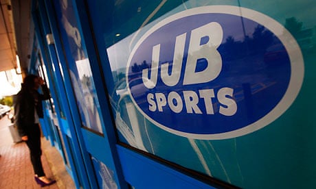 A closed-down JJB Sports store
