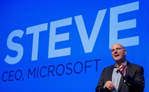 Bald men in business: Microsoft CEO Steve Ballmer