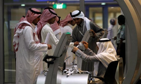A job fair in Riyadh, Saudi Arabia