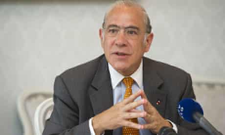 Secretary General of the OECD, Angel Gurria