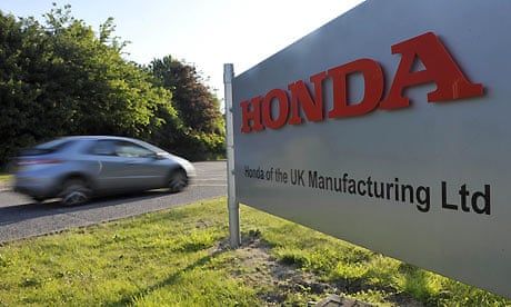 Honda to cut jobs at Swindon factory