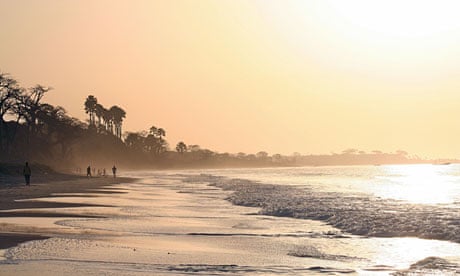 Gambian beach