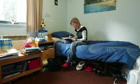 Student accommodation at Leicester University