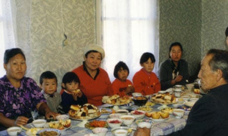 Family gathering in rural Siberia, where life can be very hard for women on their own