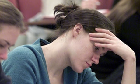 Exam stress can build up in the second term