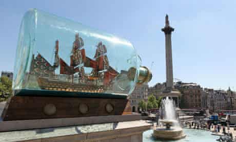 Yinka Shonibare's Fourth Plinth Ship Is Unveiled