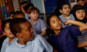 Children at Argyle primary school learn about climate change and the 10:10 initiative