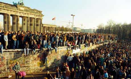 Walls come tumbling down: the Berlin wall in 1989
