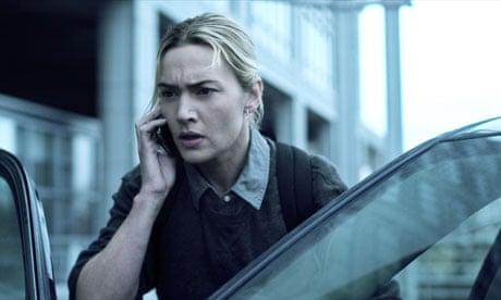 Kate Winslet in a scene from the film Contagion