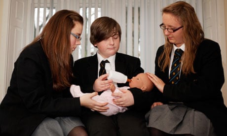 Pupils at Crompton House school in Oldham receive sex education from teachers with special training