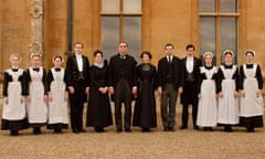 Servants at Downton Abbey