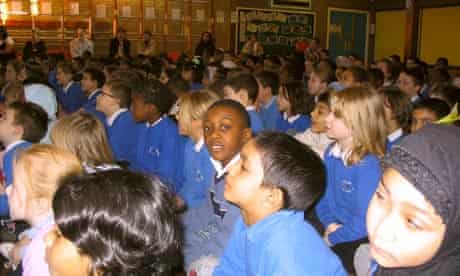 Gascoigne primary, according to the latest official statistics, is the biggest primary in England