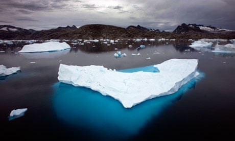 Why is the sea ice in the Arctic melting?